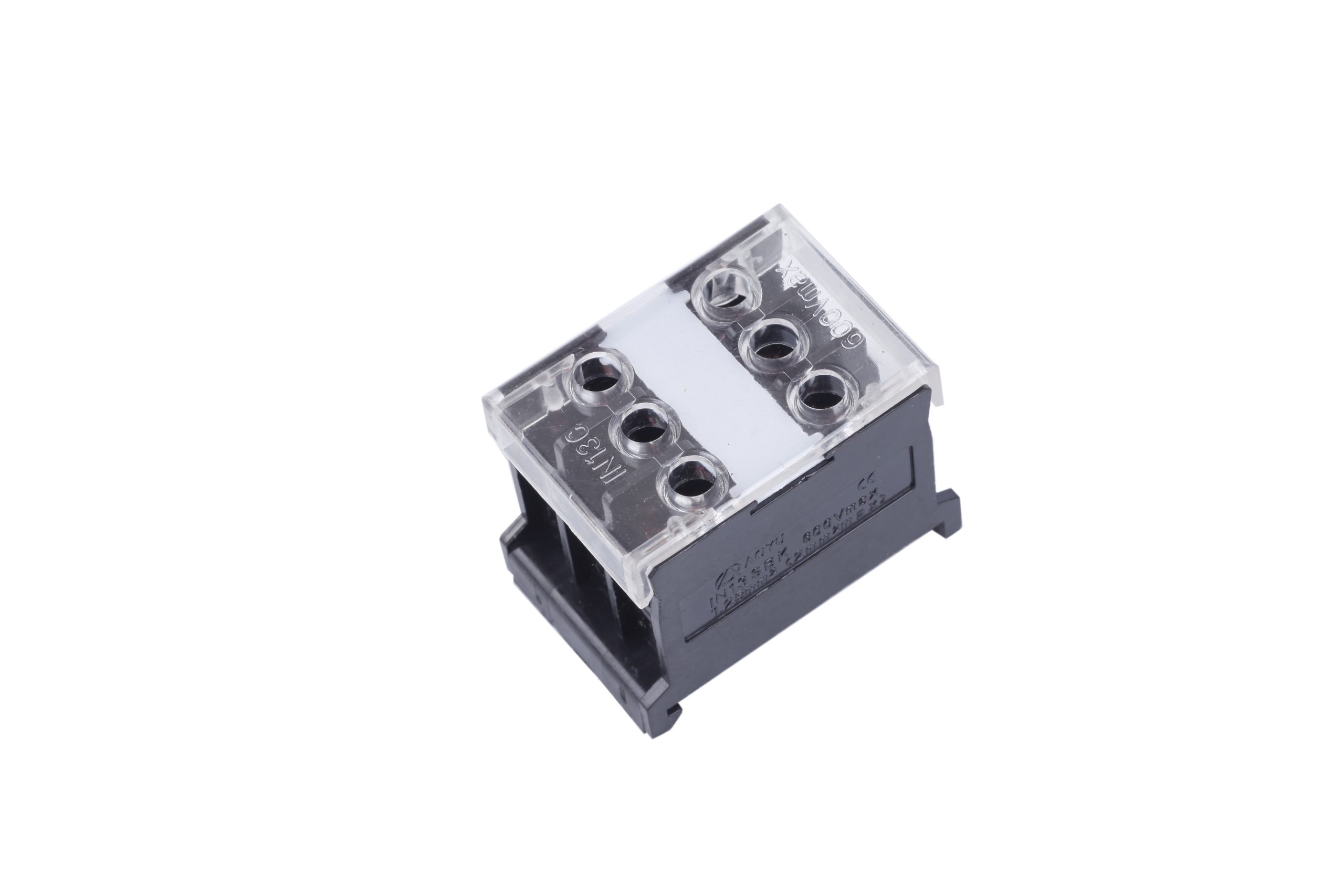 Normal Terminal Block 20A 600V IN-13BK 3P European type terminal block